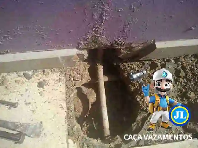 Serviços de manutenção de vazamentos