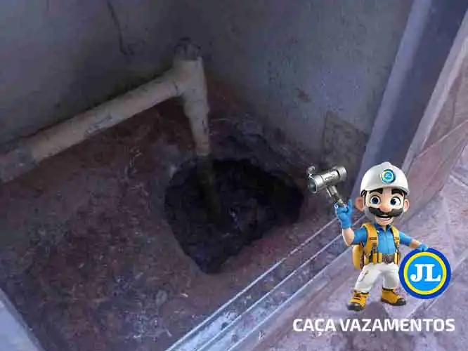 Caça especializado de vazamento de água com laudo