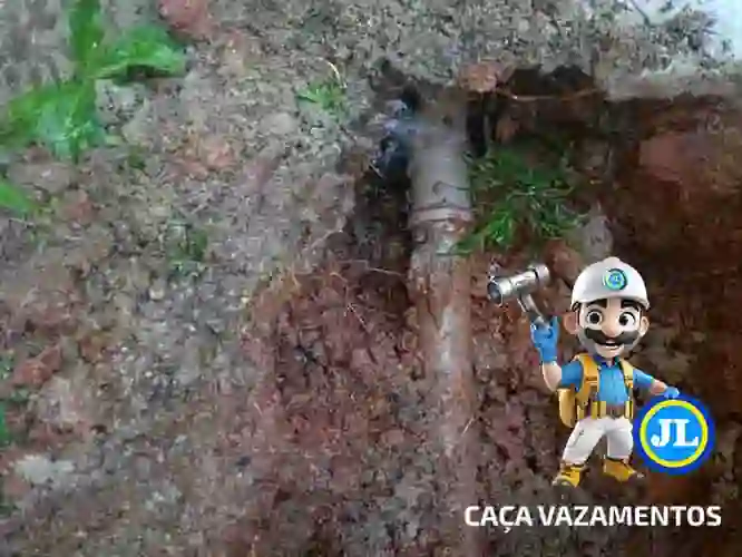 Serviço profissional de localização de vazamento