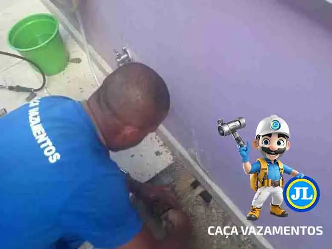 Conserto profissional de vazamento de água SP