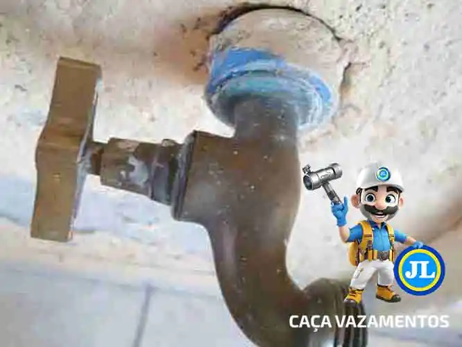Caça vazamento de água Sabesp Cidade das Flores