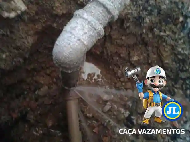 Encanador caça vazamentos de água com experiência 24 horas