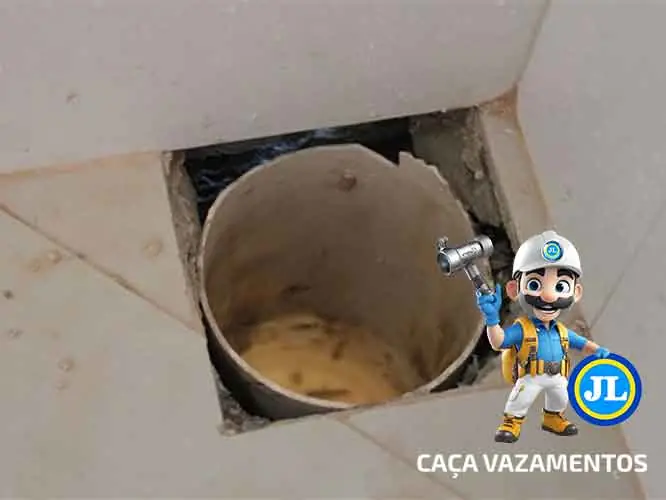 Caça especializado de vazamento de água