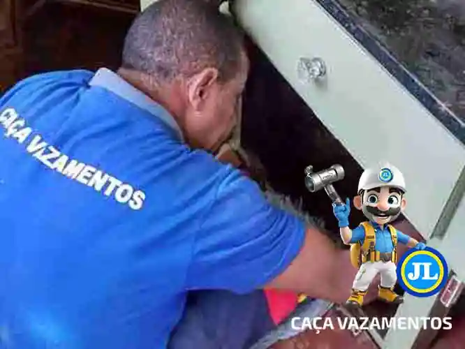 Detecção especializada de vazamento de água