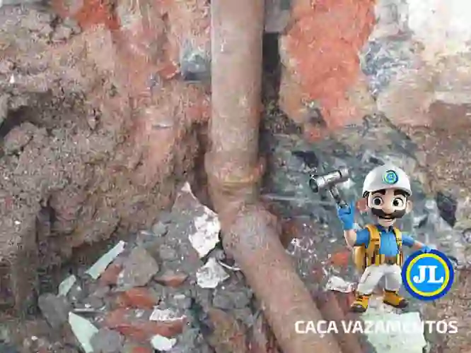 Detecção tecnica de vazamento de água com laudo