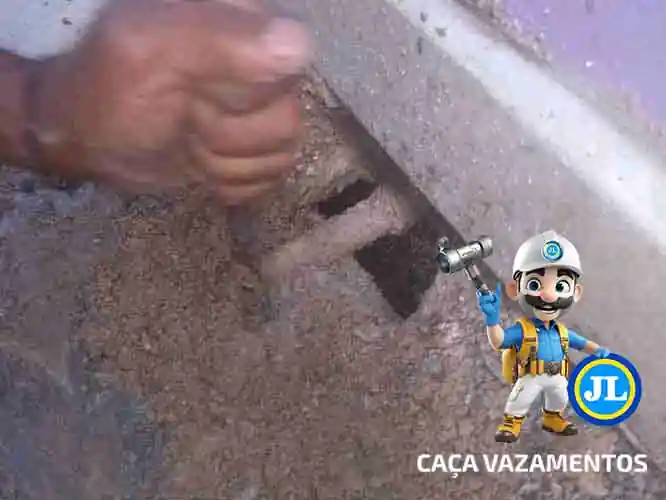 Caça vazamento de água especializado com detector Geofone