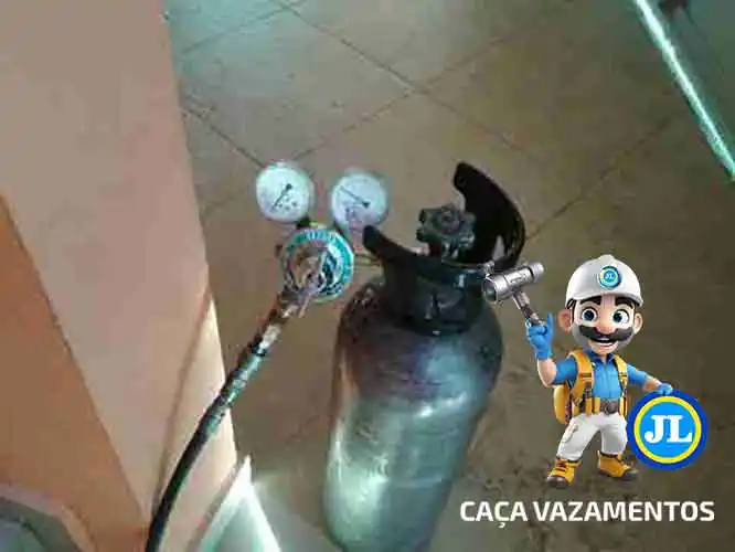 Caça vazamento de água na parede, solo, teto, laje e coluna JL