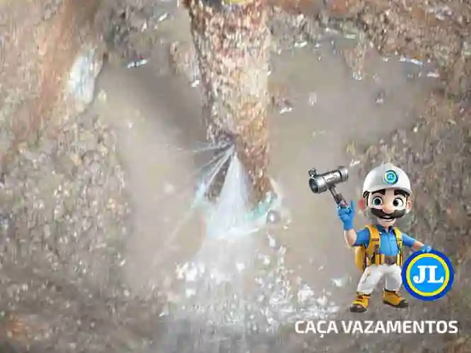 Serviço técnico de reparo de vazamento Clube dos Oficiais em Suzano