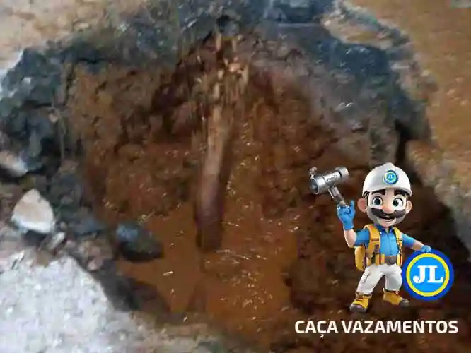 Caça vazamento conta alta com laudo técnico JL