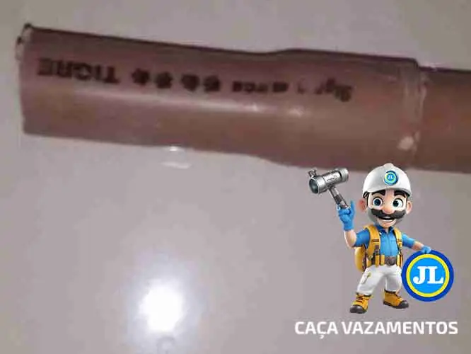 Caça vazamento técnico com laudo técnico JL