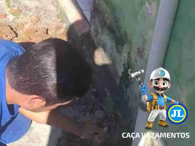 Caça especializado de vazamento na Água rasa