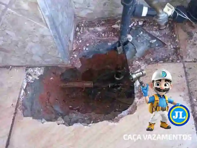 Caça vazamento de água profissional de água