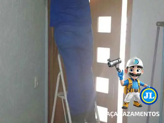 Conserto de vazamento profissional de água com laudo