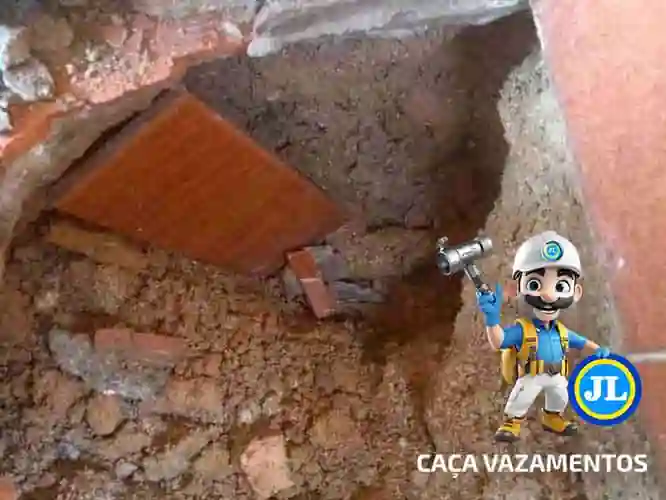 Detecção tecnica de vazamento de água Zona Leste