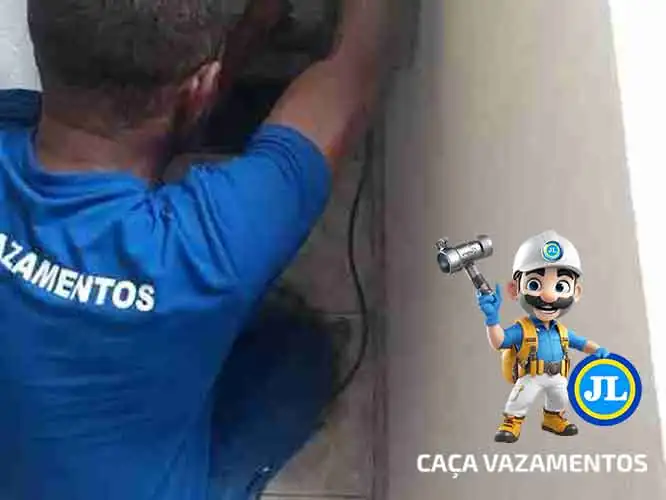 Caça vazamento de água profissional Aricanduva