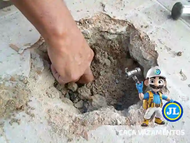 Conserto de vazamento profissional de água JL