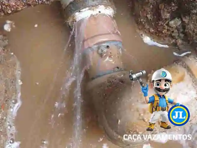 Identificação de vazamento Aricanduva