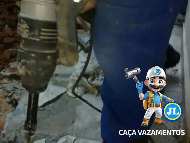 Serviço tecnico de detecção de vazamento JL