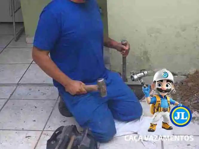 Caça vazamento com solução definitiva com laudo