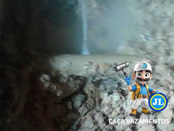Caça vazamento tecnico de água