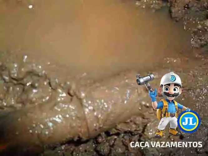 Detecção profissional de vazamento de água