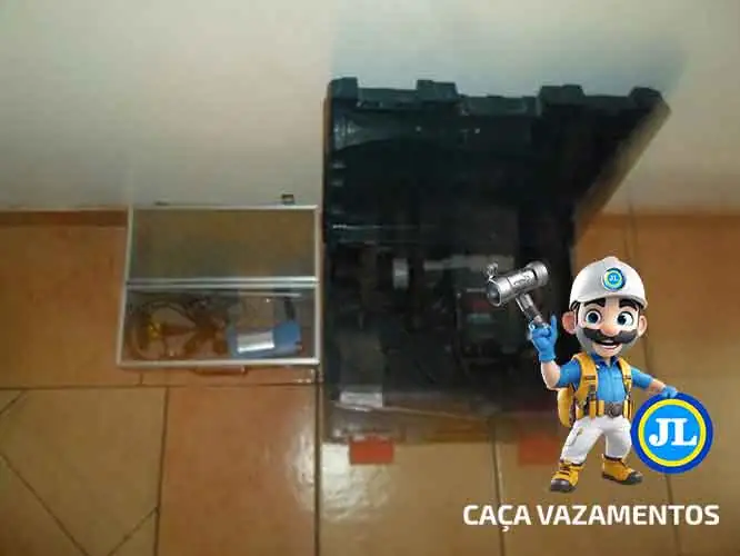 Reparo tecnico de vazamento de água
