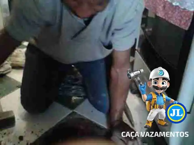 Serviço profissional de caça vazamento Artur Alvim