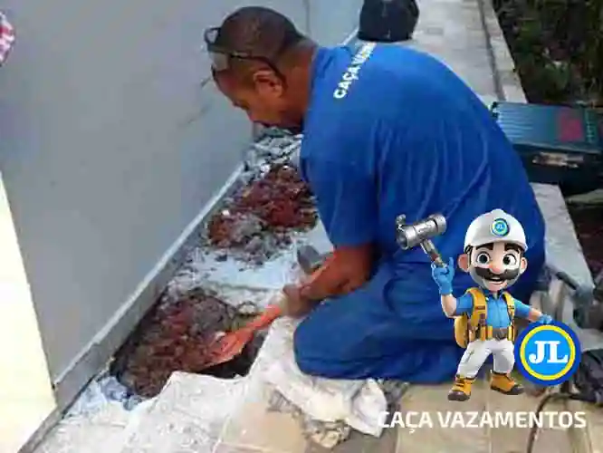 Serviço tecnico de caça vazamento Zona Leste