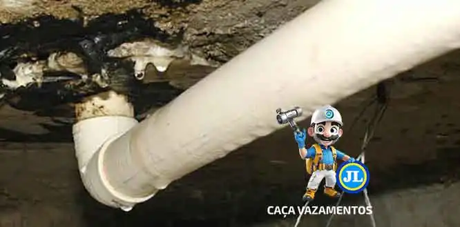 Localização tecnica de vazamento com laudo