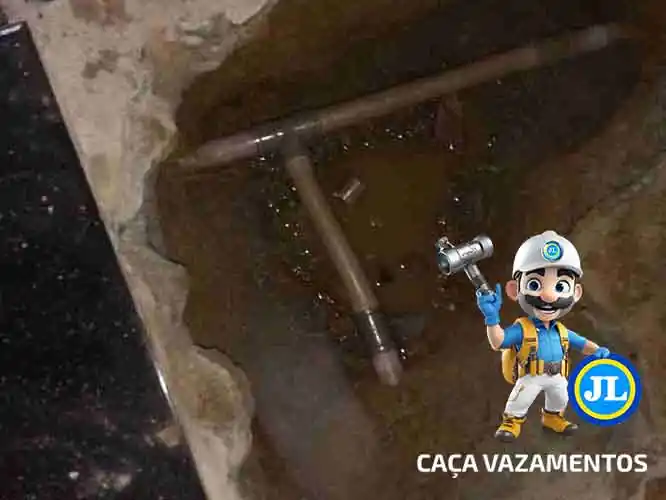 Caça vazamento com solução definitiva JL