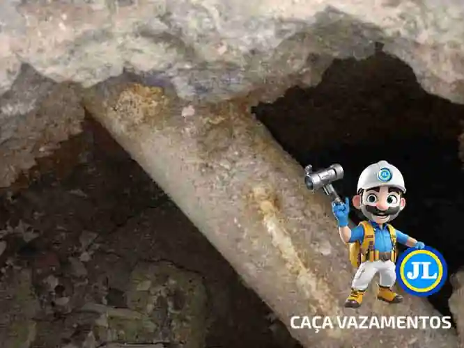 Caça vazamento de JL