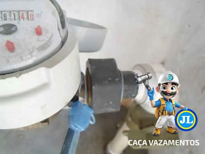 Manutenção de vazamento JL com laudo