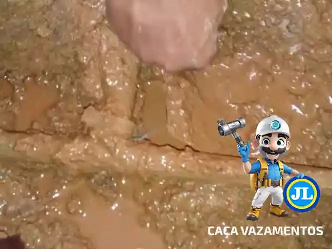Conserto de vazamento de água com laudo