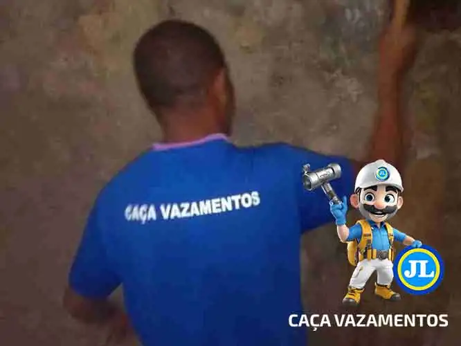 Identificação profissional de vazamento Santana
