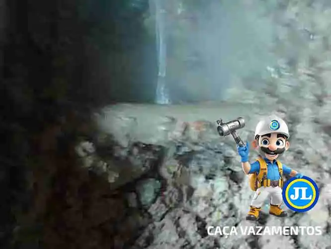 Reparo tecnico de vazamento de água com laudo