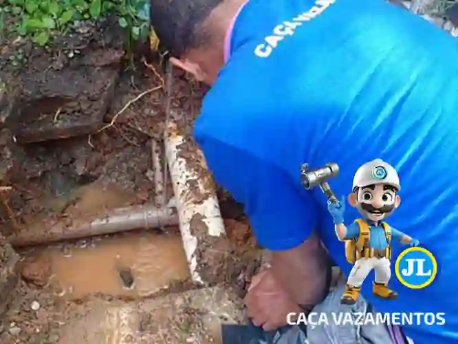 Caça vazamento com solução definitiva