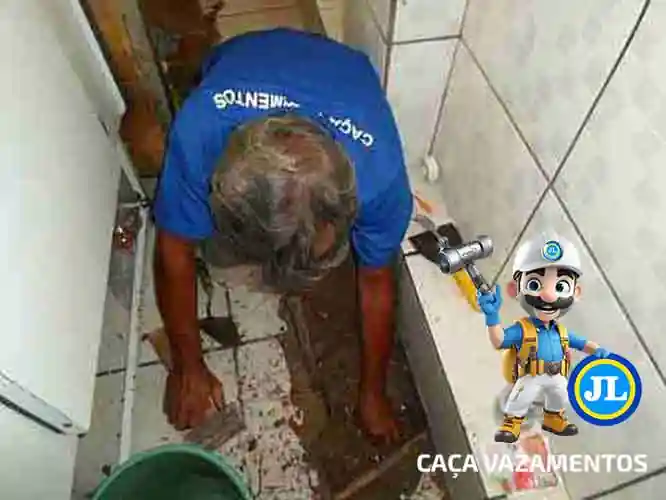 Caça especializado de vazamento de água