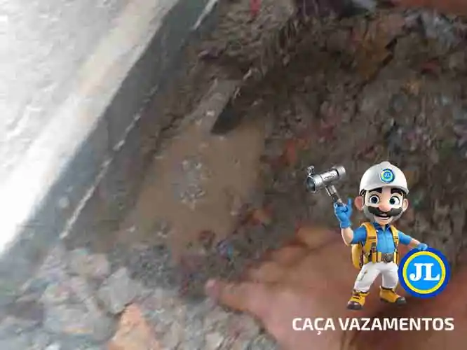 Caça vazamento Ceagesp