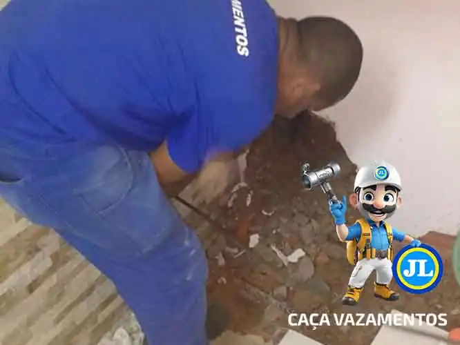 Detecção especializada de vazamento JL