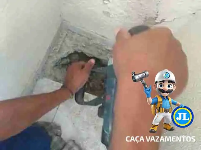 Serviço tecnico de caça vazamento preço baixo