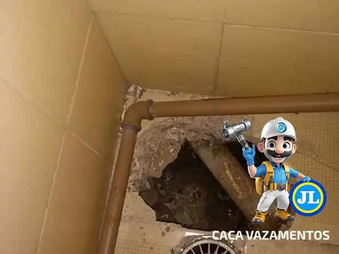 Caça vazamento Raposo Tavares