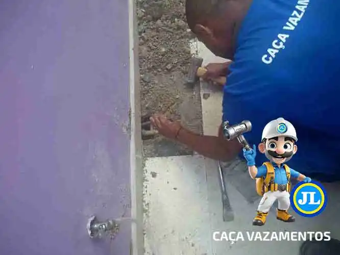 Identificação profissional de vazamento Zona Oeste