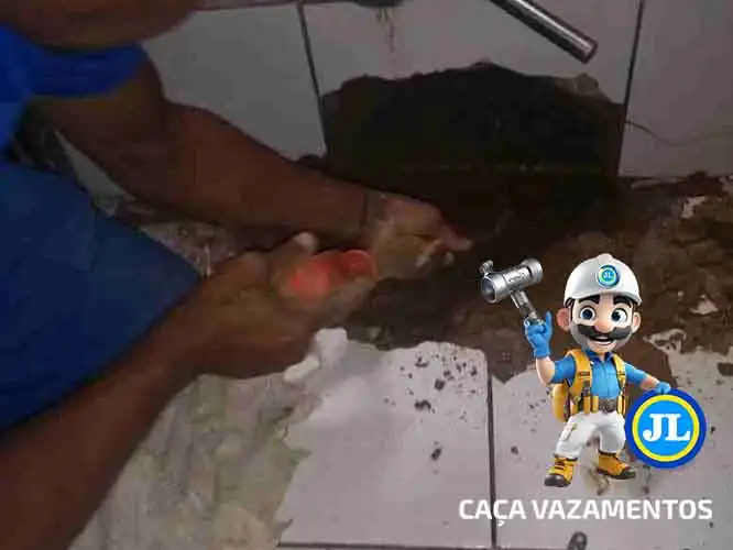 Localização tecnica de vazamento