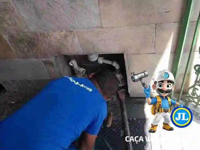 Serviço tecnico de detecção de vazamento de água