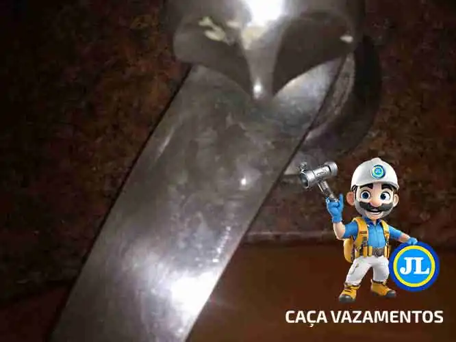 Conserto de vazamento de água