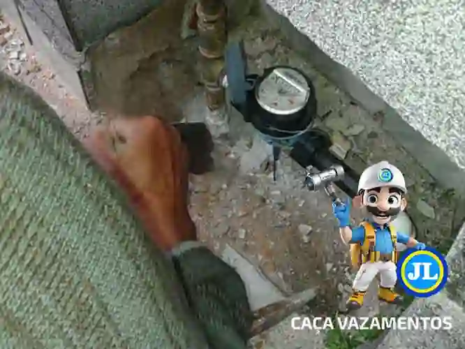 Identificação tecnica de vazamento de água