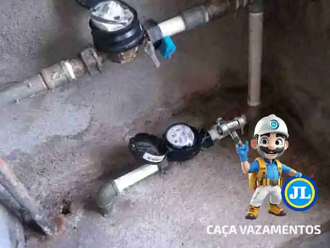 Serviço profissional de localização de vazamento de água