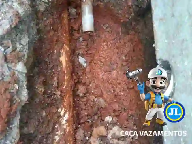 Localização tecnica de vazamento Jabaquara