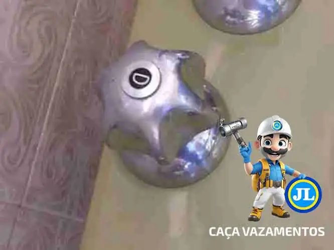 Detecção profissional de vazamento de água