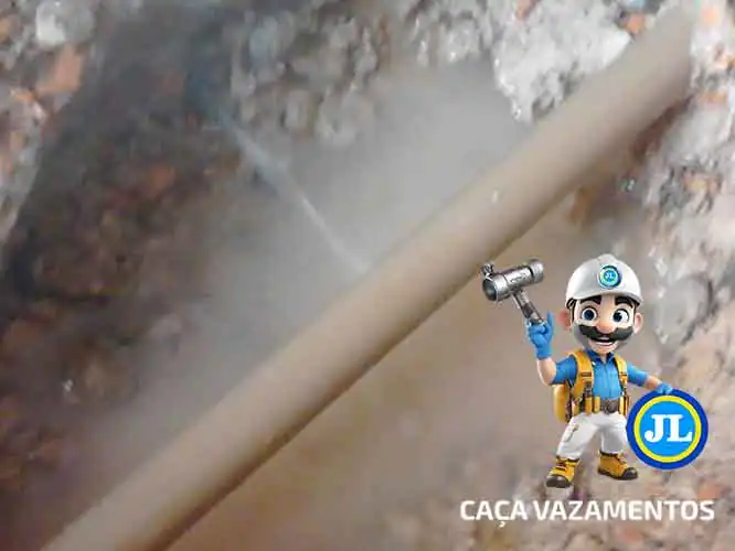 Reparo especializado de vazamento JL